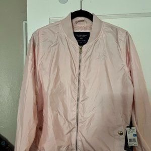 NWT US Polo Association Blush Pink Bomber Jacket